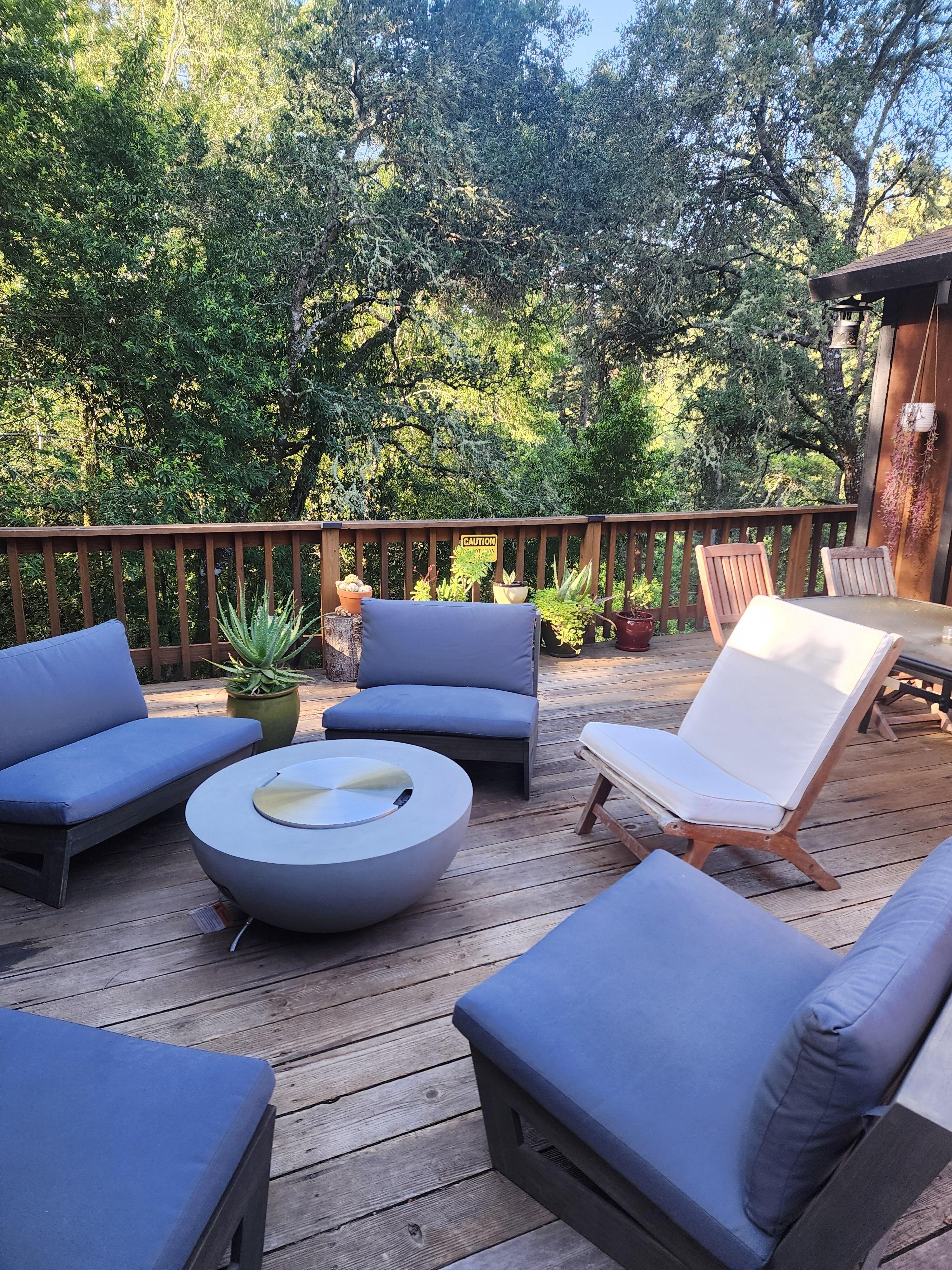Back patio