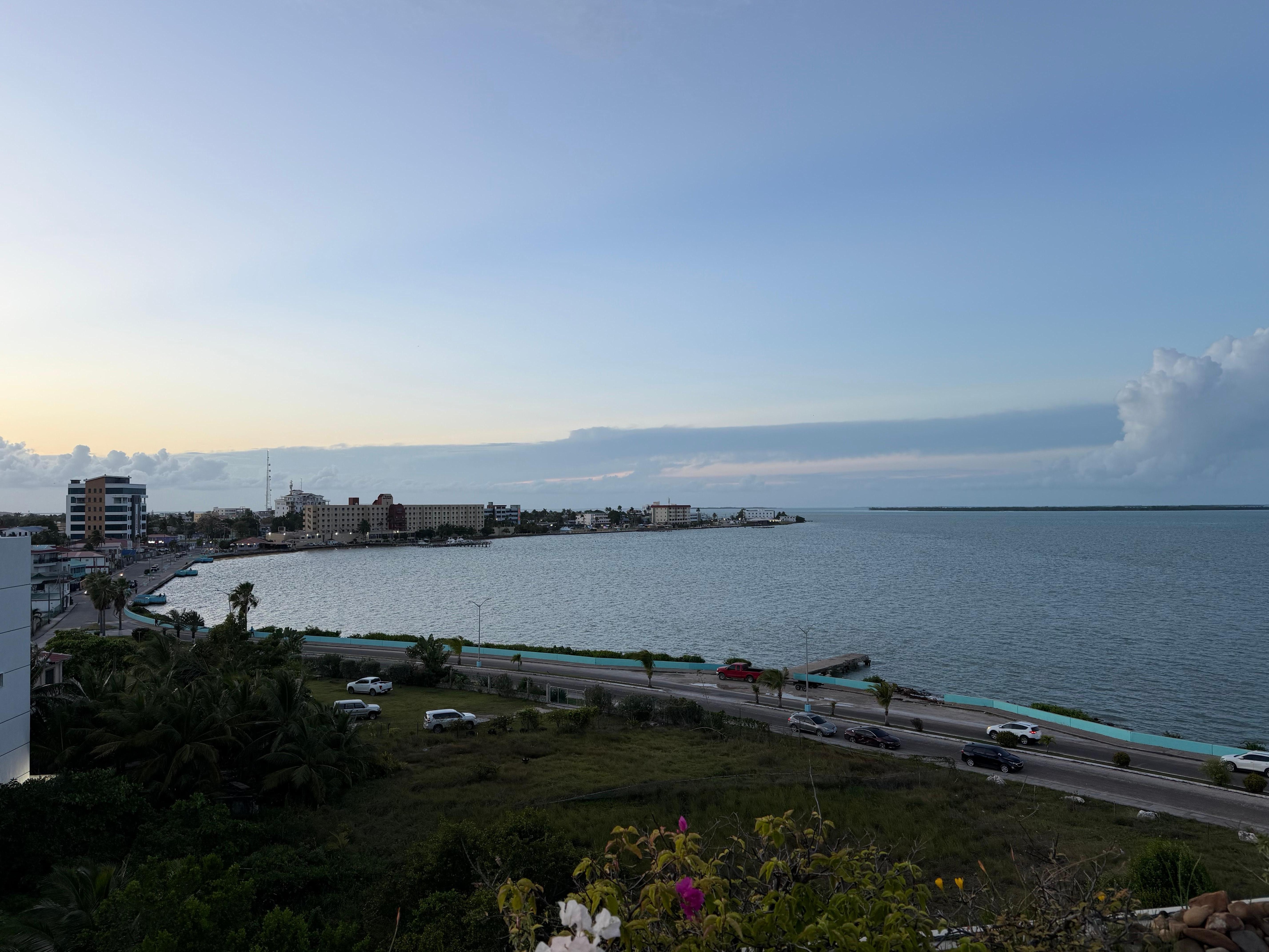 Trying to catch the sunset.