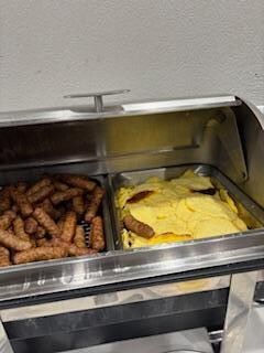 Burnt breakfast