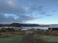 The view that greeted us each morning.