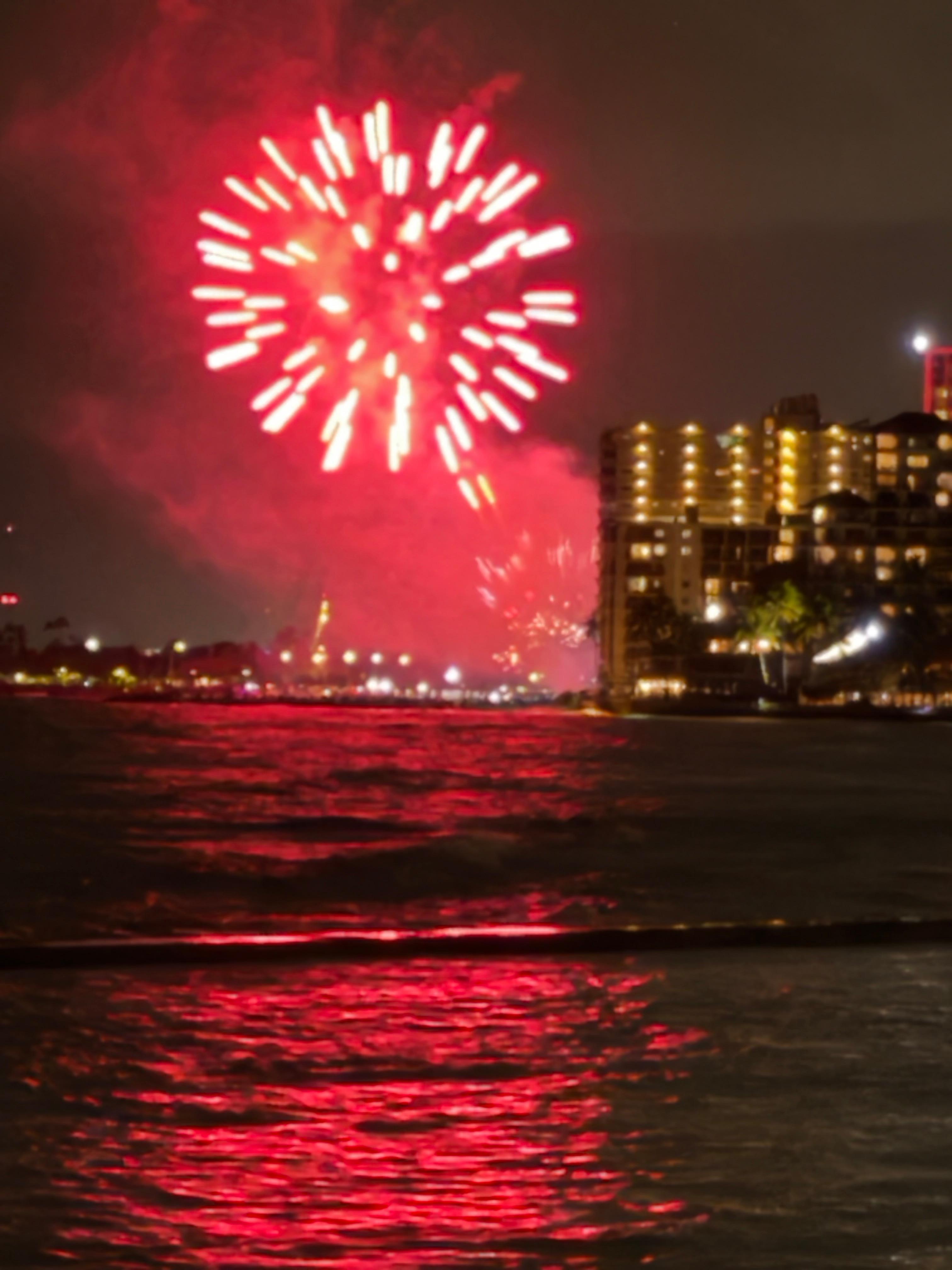 Friday night fireworks 