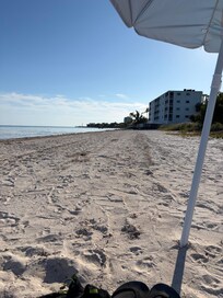 Walk out beach to ourselves!