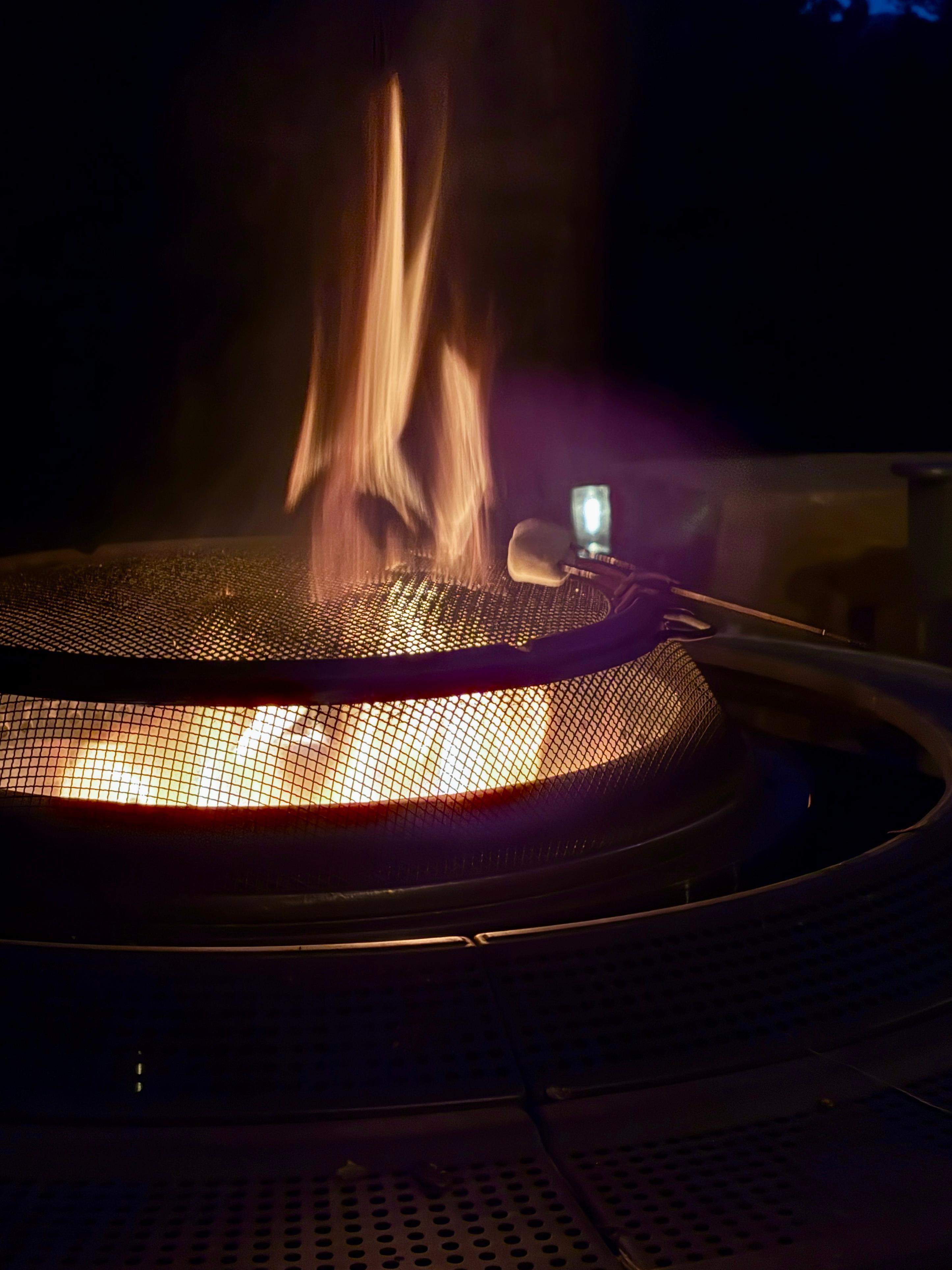 S’mores by the fire