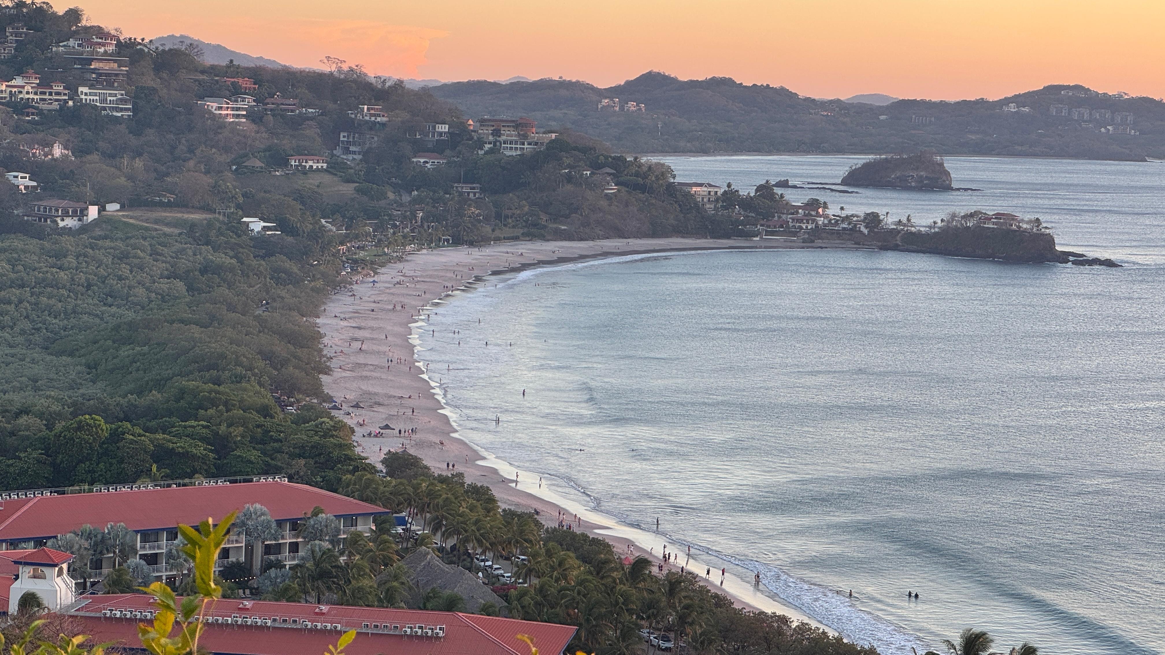 View from private balcony.
