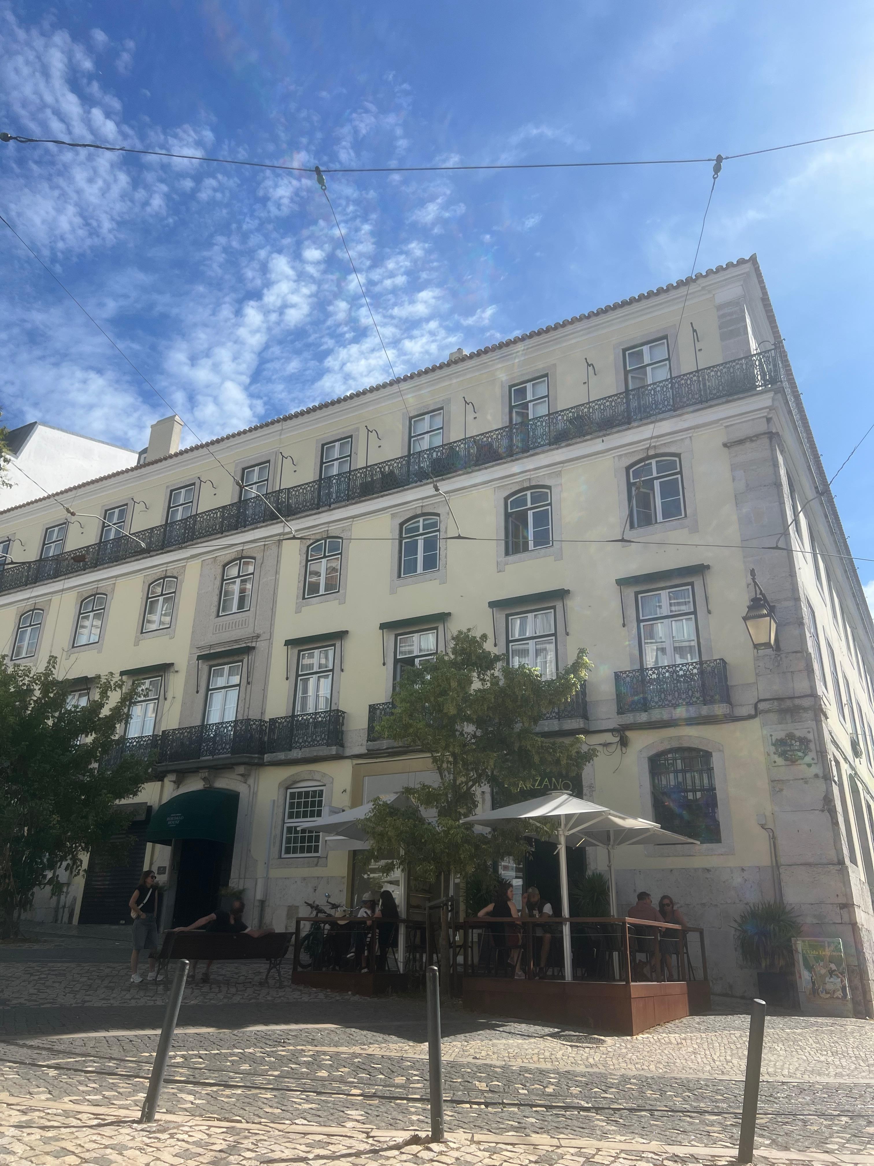 Outside of hotel