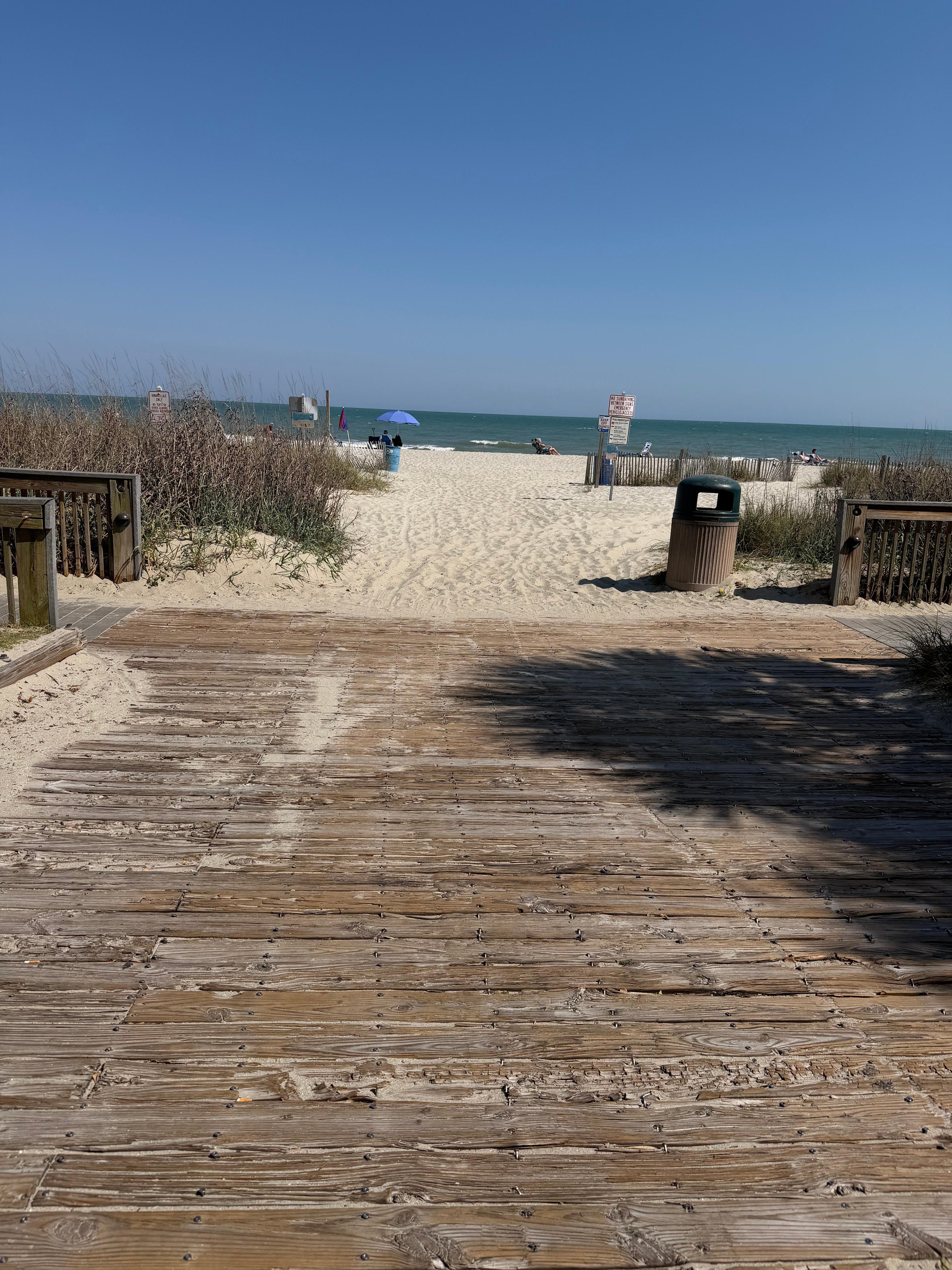 Quick access to beach