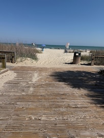 Quick access to beach