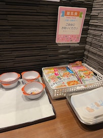 バイキングにある離乳食
