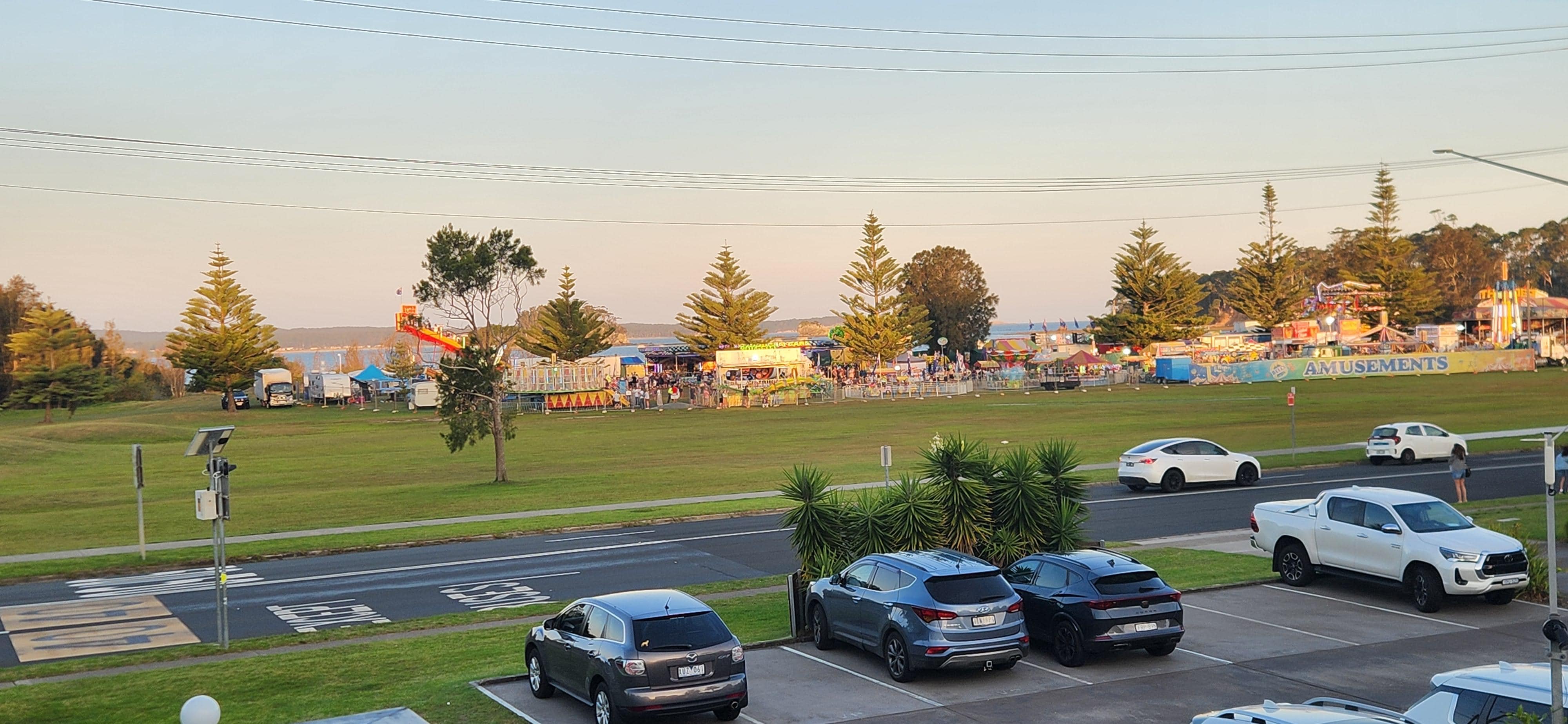 Fully blocked bay view