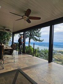 The view from A View of the Lake B&B