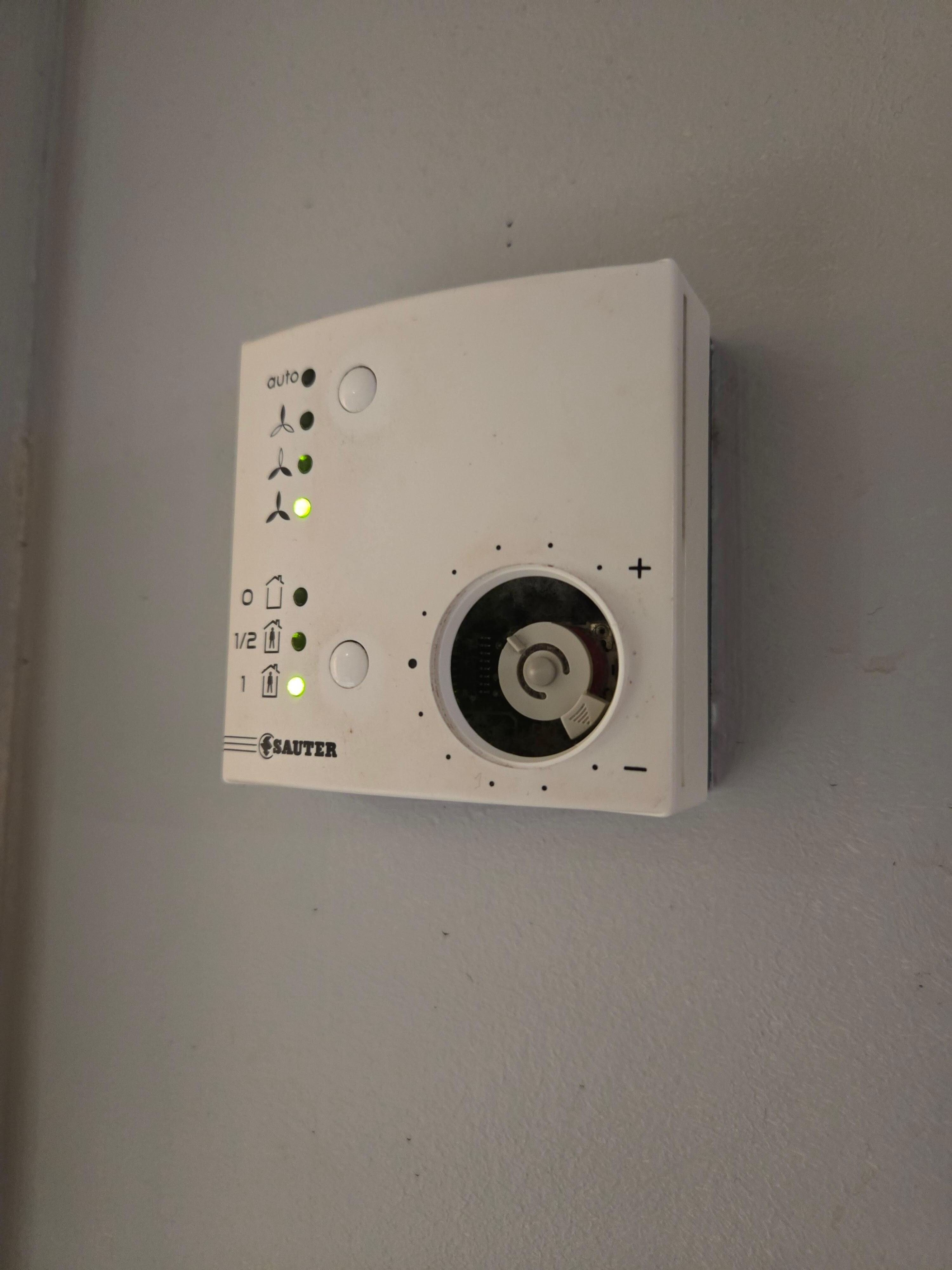 no way to control the A/C