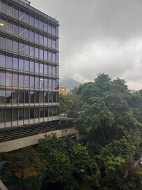 Espectacular vista desde la habitación.