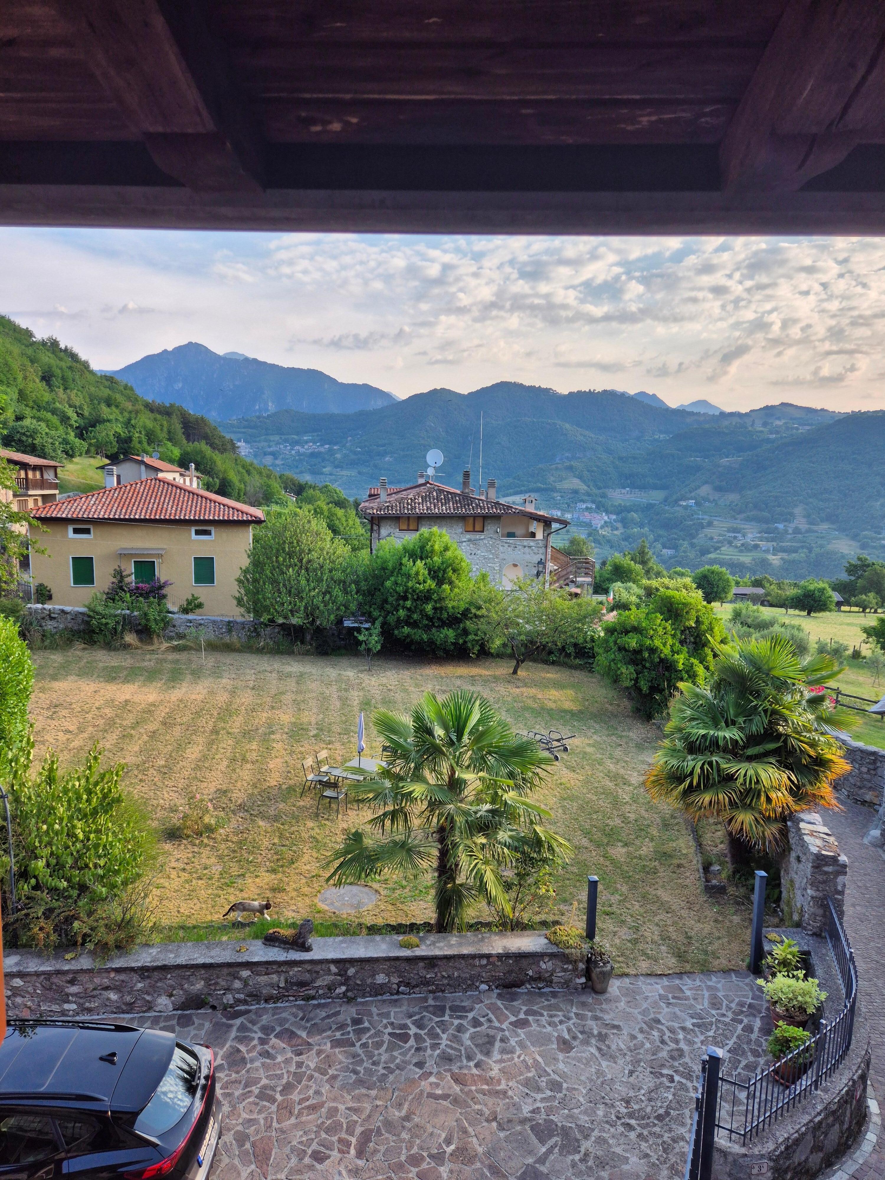 Blick aus dem Schlafzimmer 