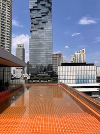 The rooftop pool.