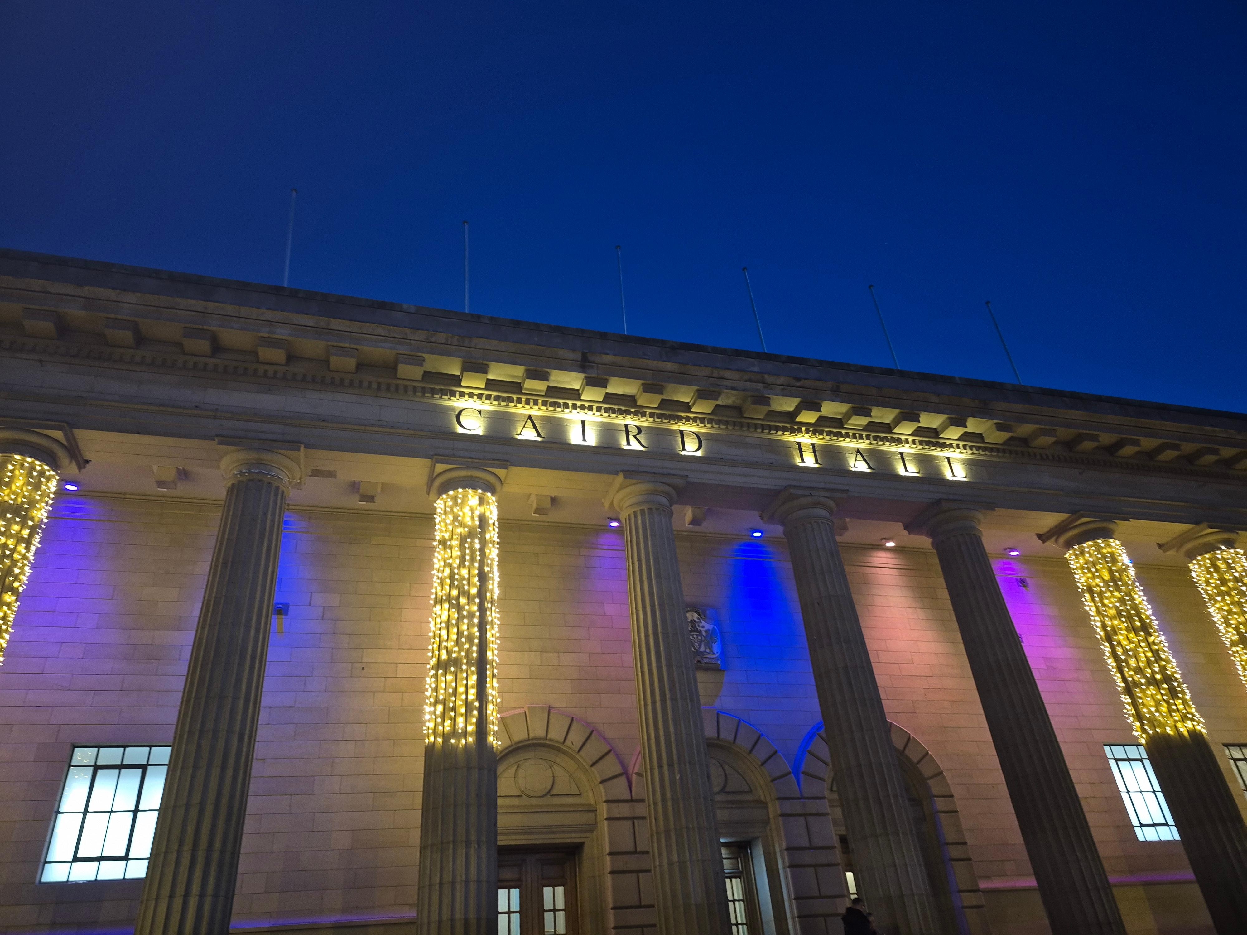 Caird hall is stunning