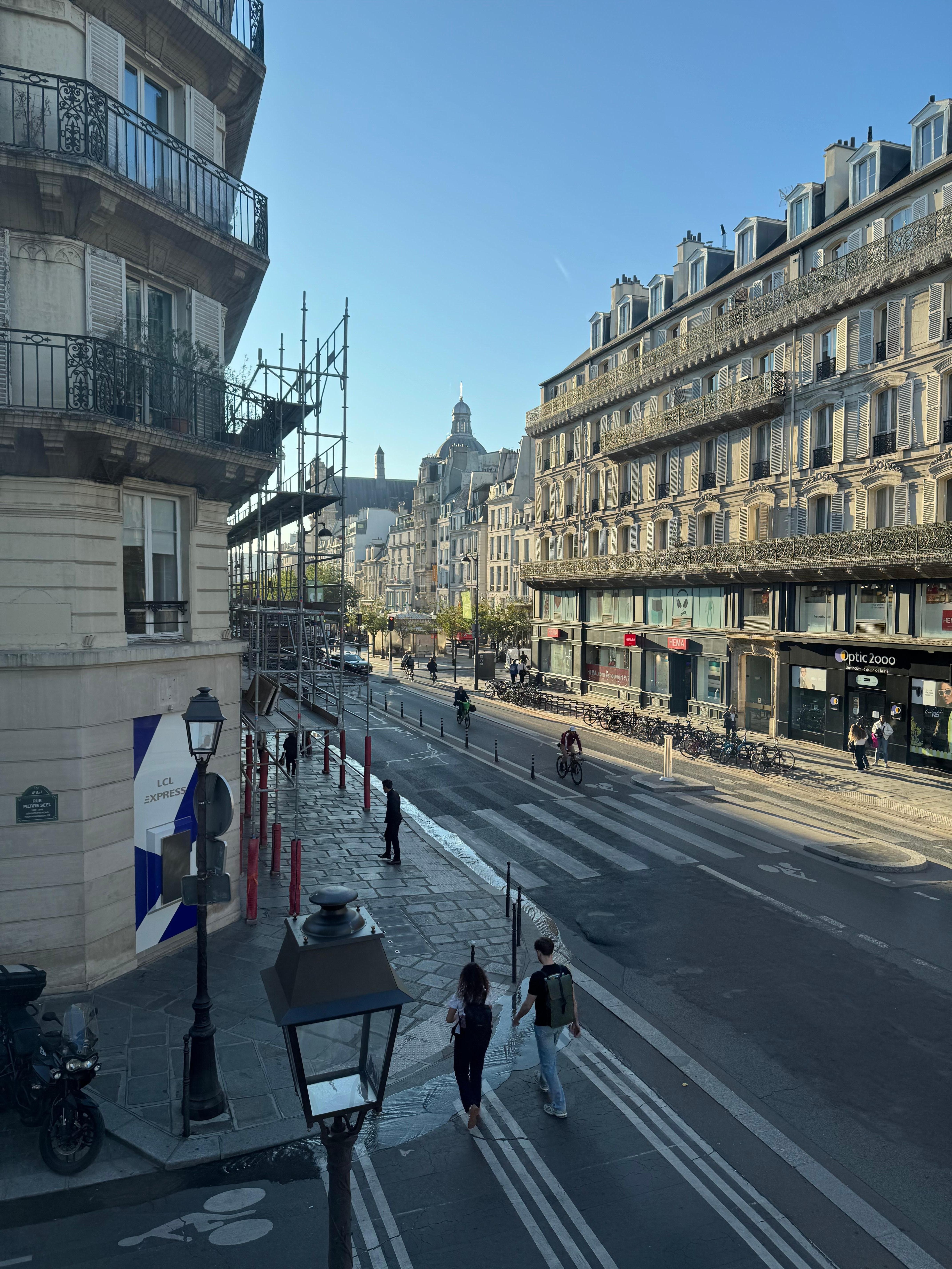 View out bedroom window