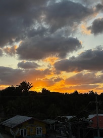 Here is the sunset off the deck