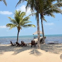 Picture taken from the onsite restaurant; beautiful views.