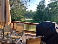 View from the back deck