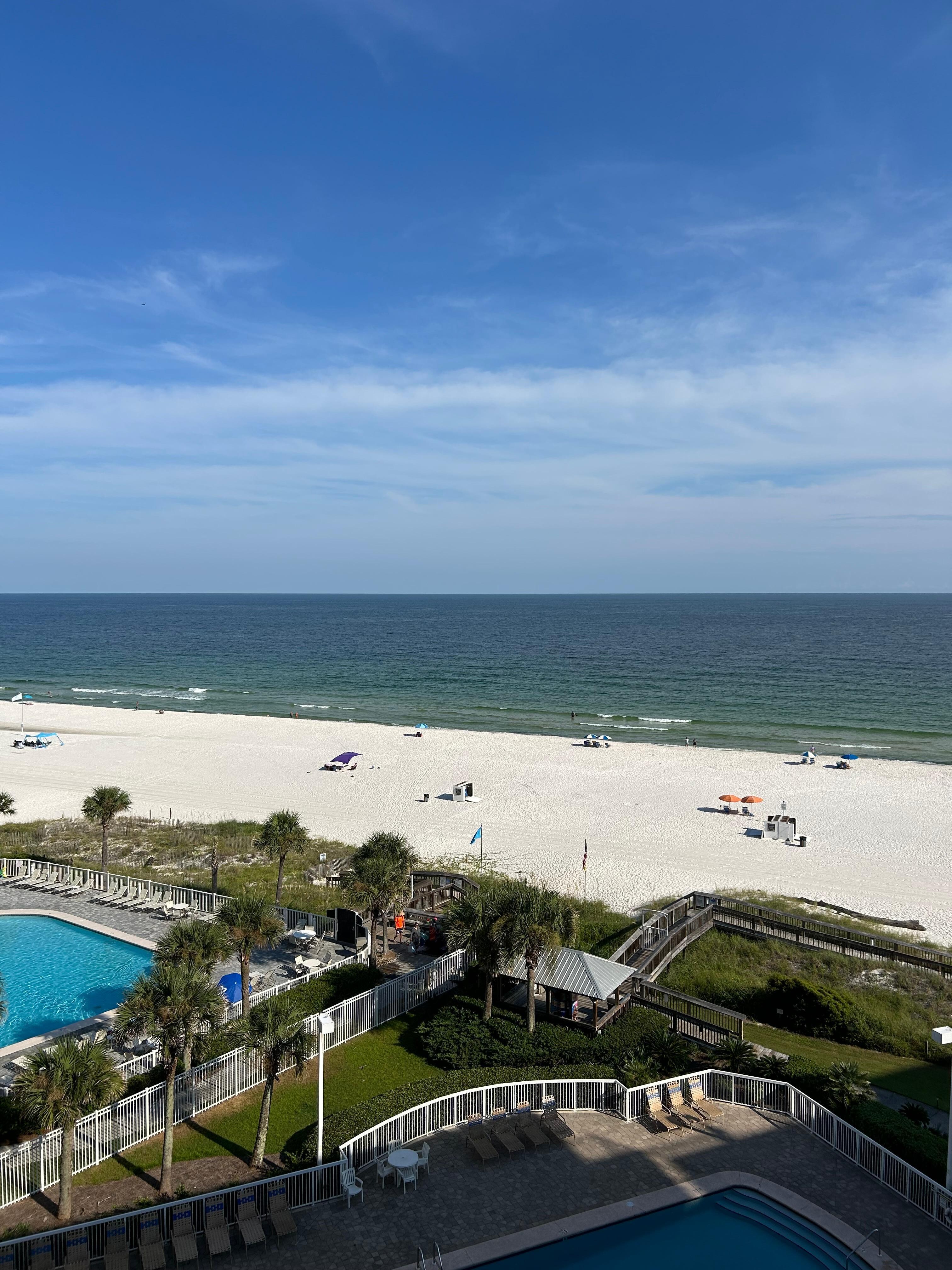 View from unit balcony! Sweet!