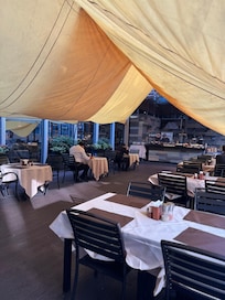 Nice terrace area for breakfast