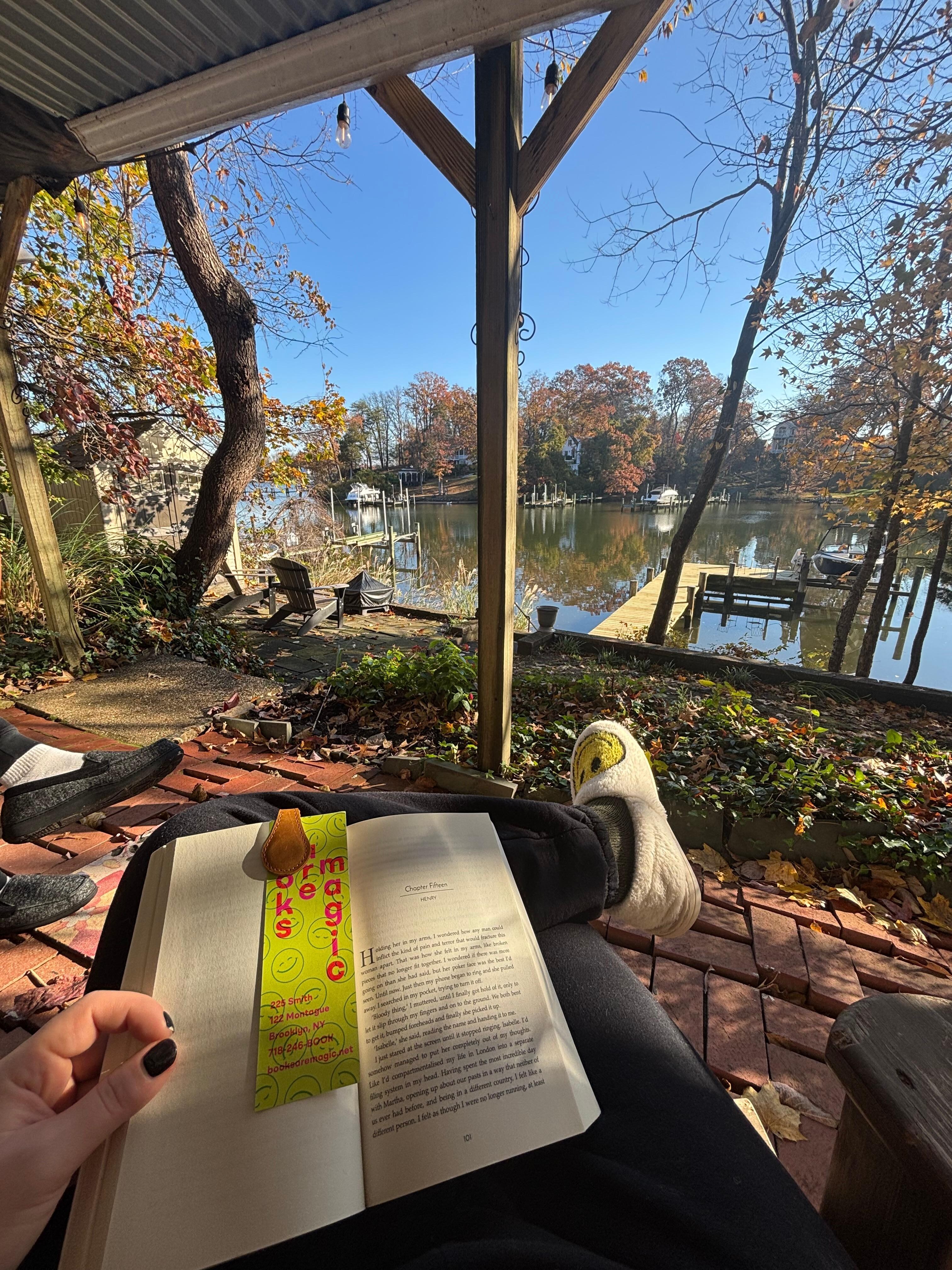 View from the bottom patio 