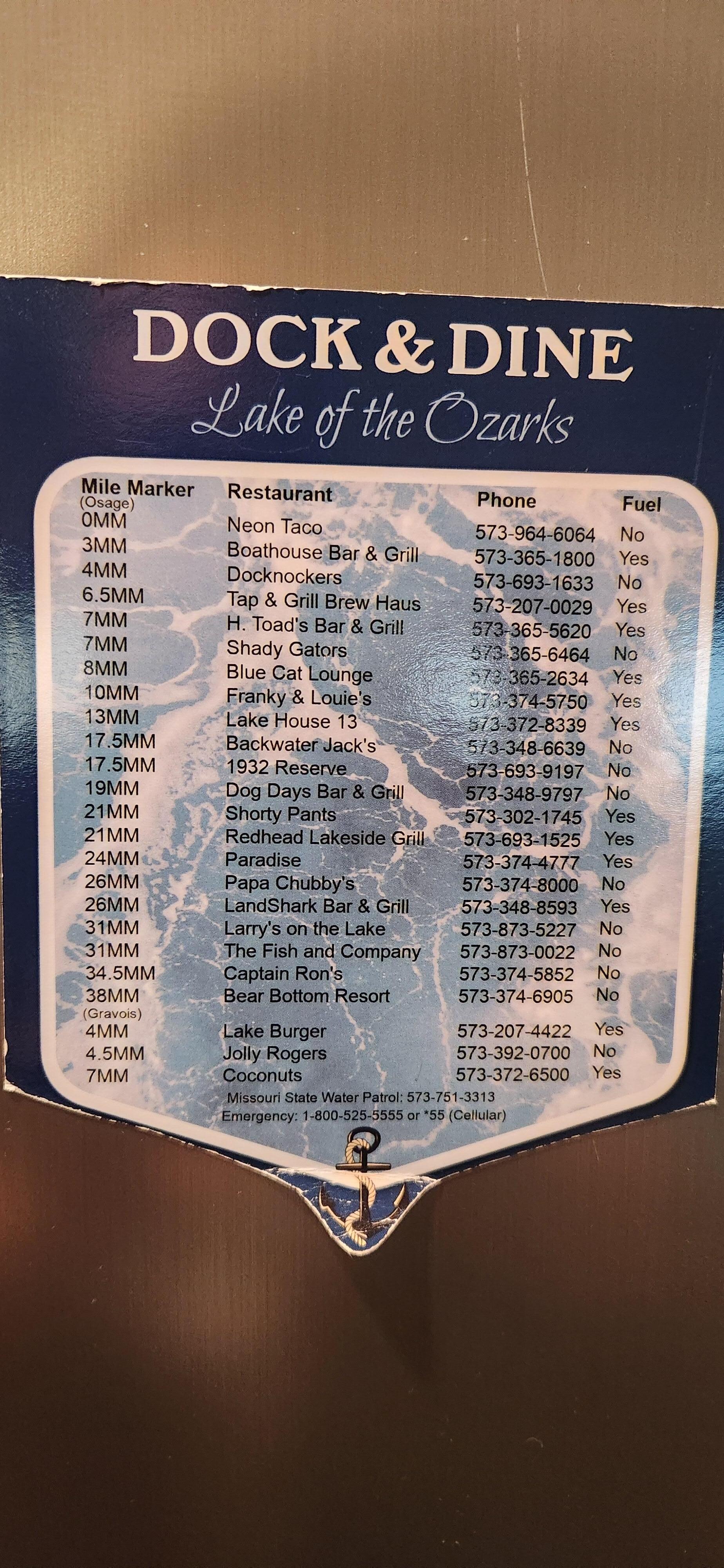 Great list of places to eat