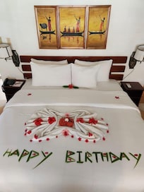 Did I mention it was both me and my partner’s birthday?