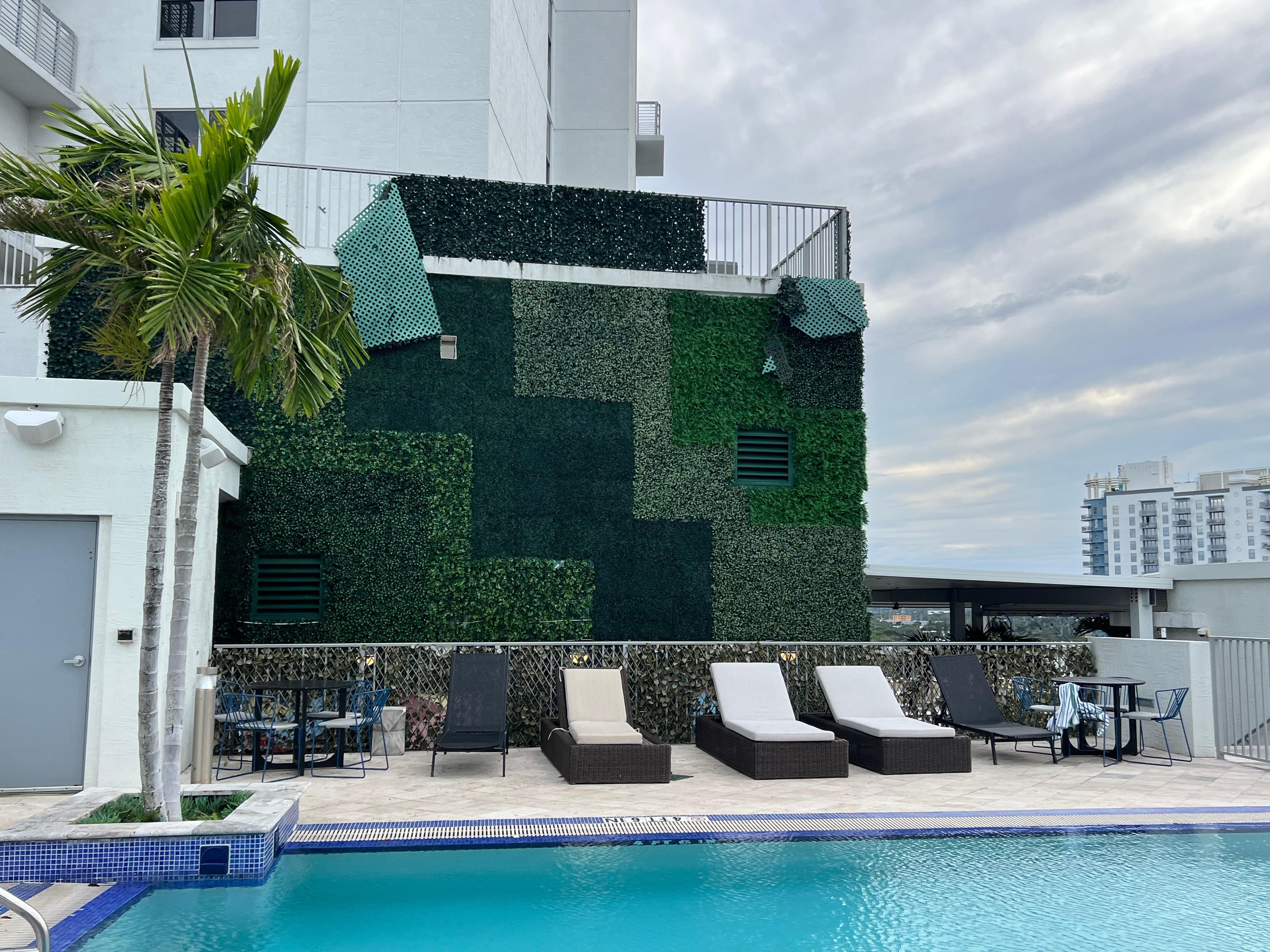 Falling to pieces, would you sit under this ?