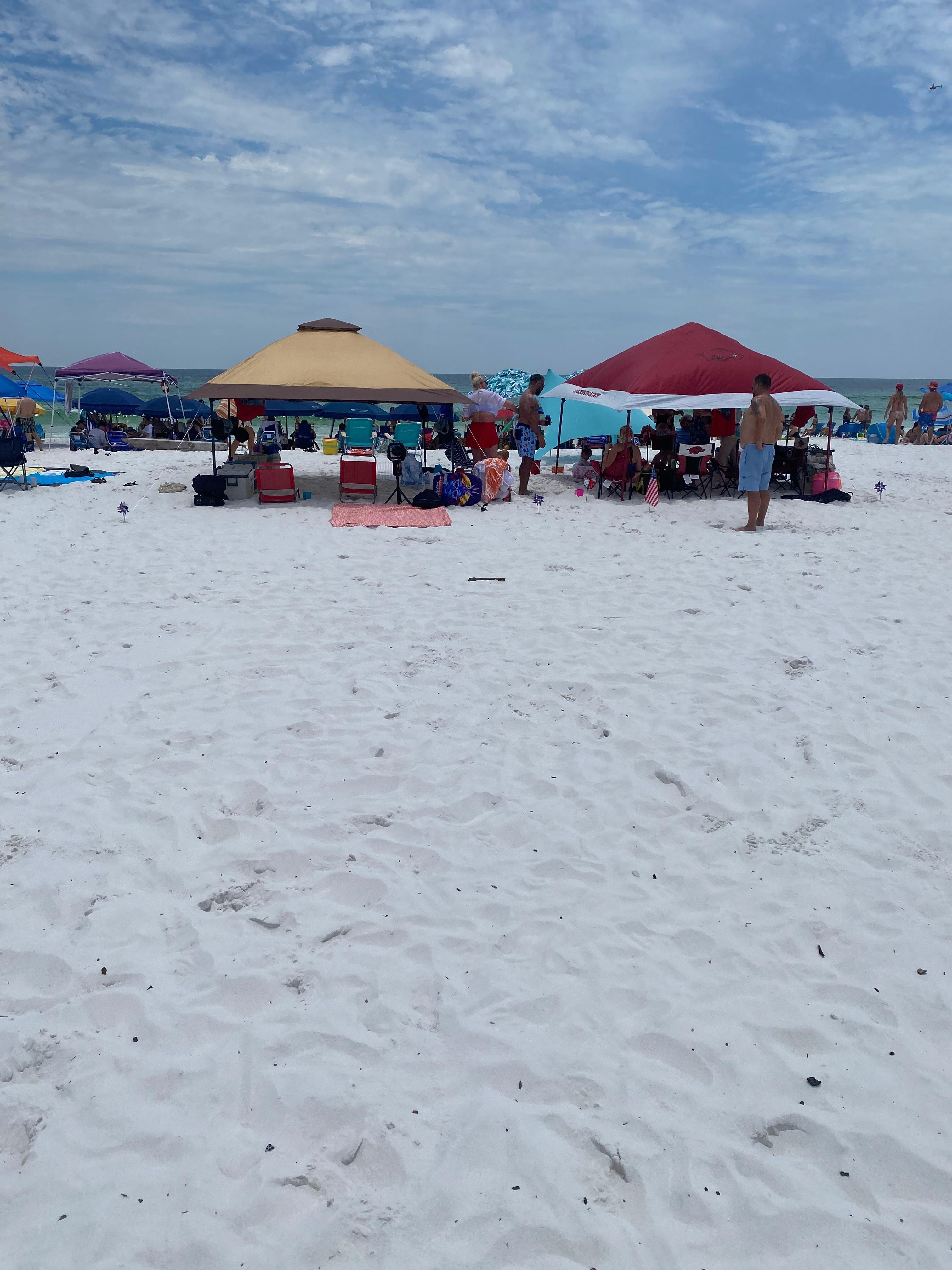 Beach set up