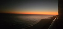 Sunset from balcony