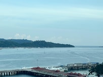 Sea view from the window