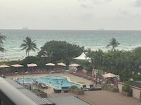From balcony pool/ ocean view