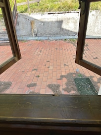 a look out our bedroom window