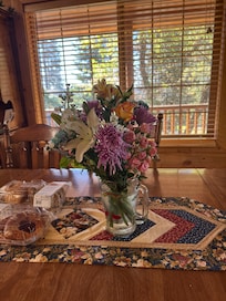 The cabin was so beautiful