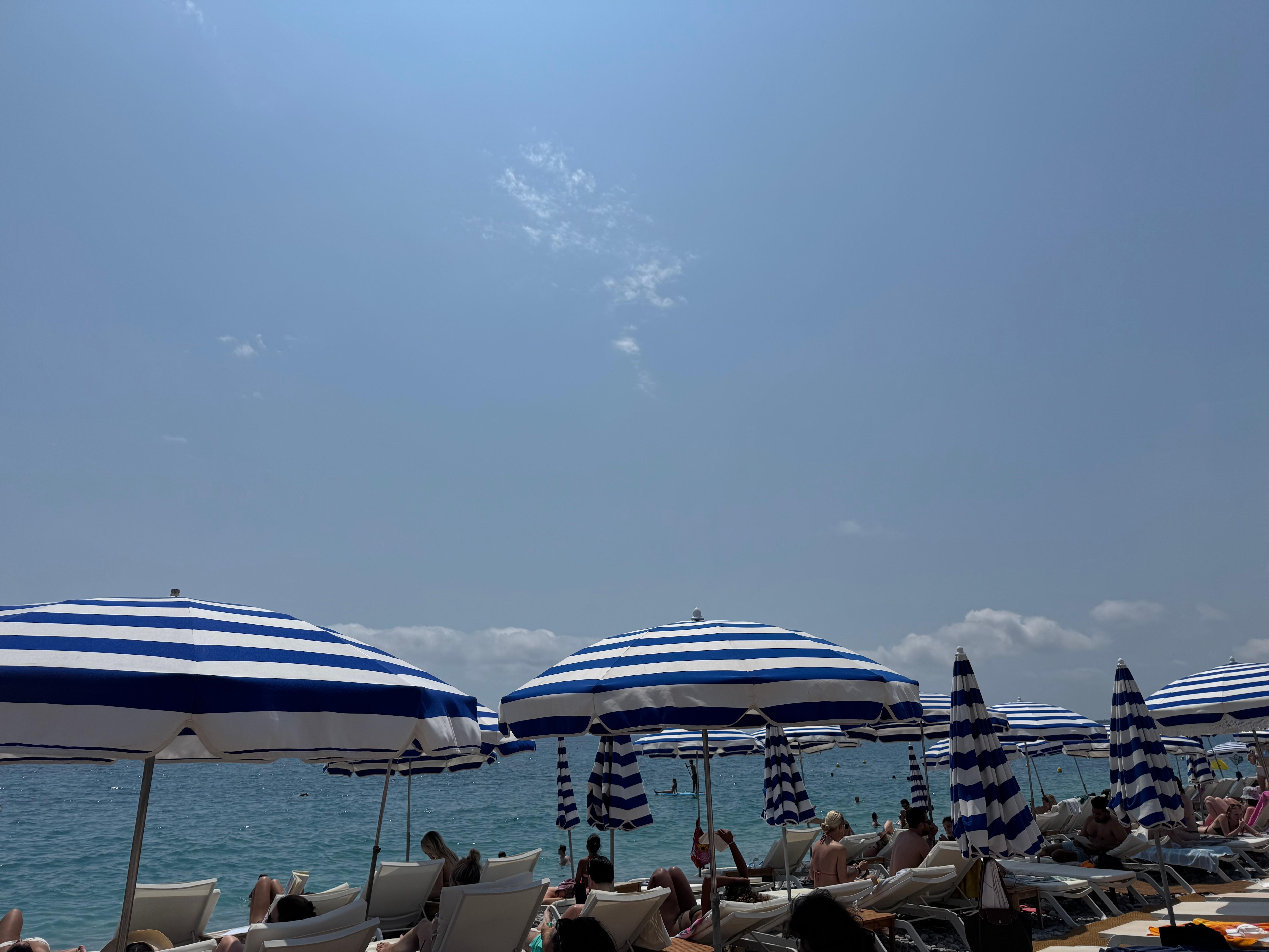 Beach is 5 min walk from property 