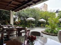 Patio at Villa Ganz