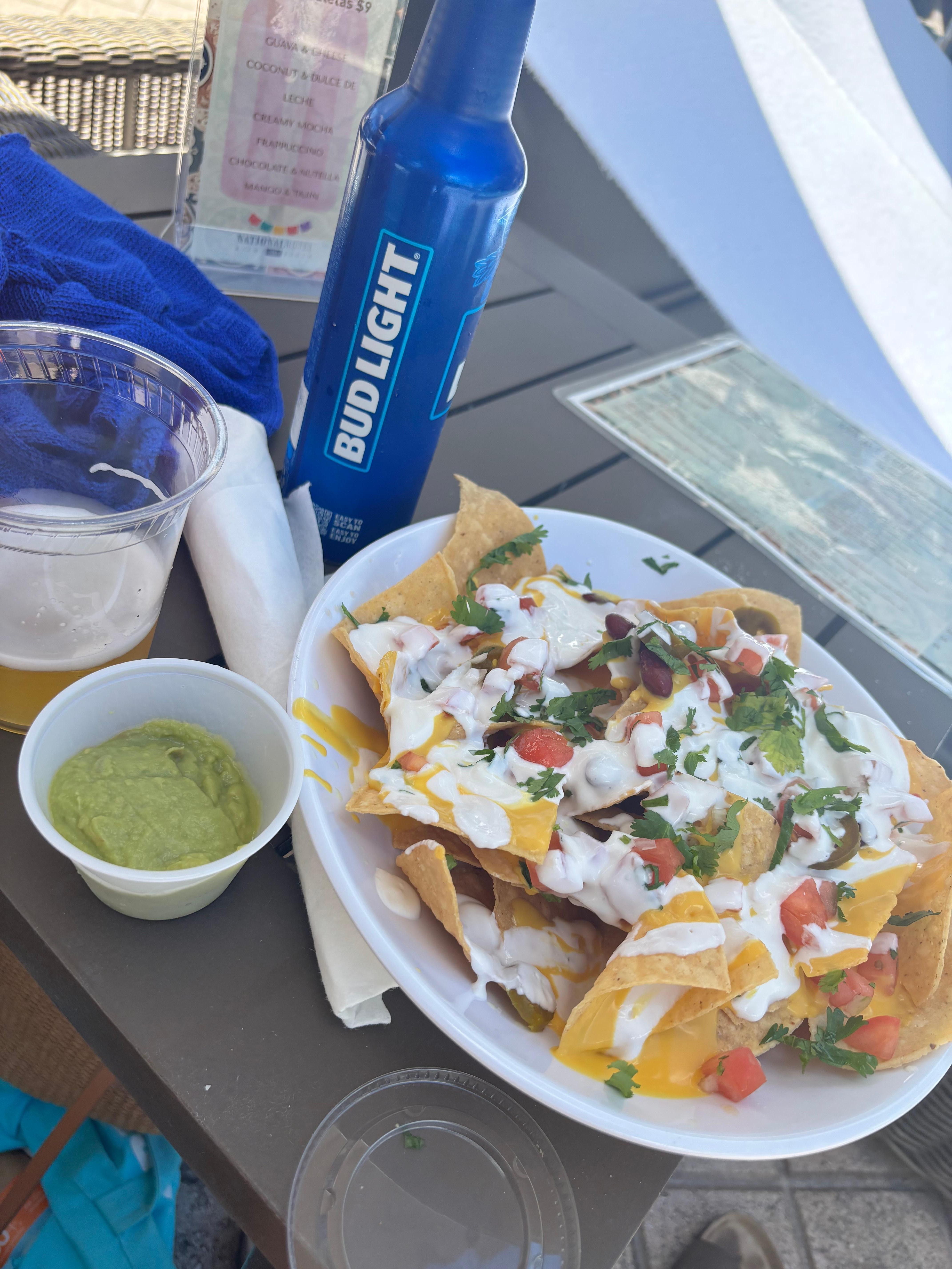 Pool food - crazy nachos