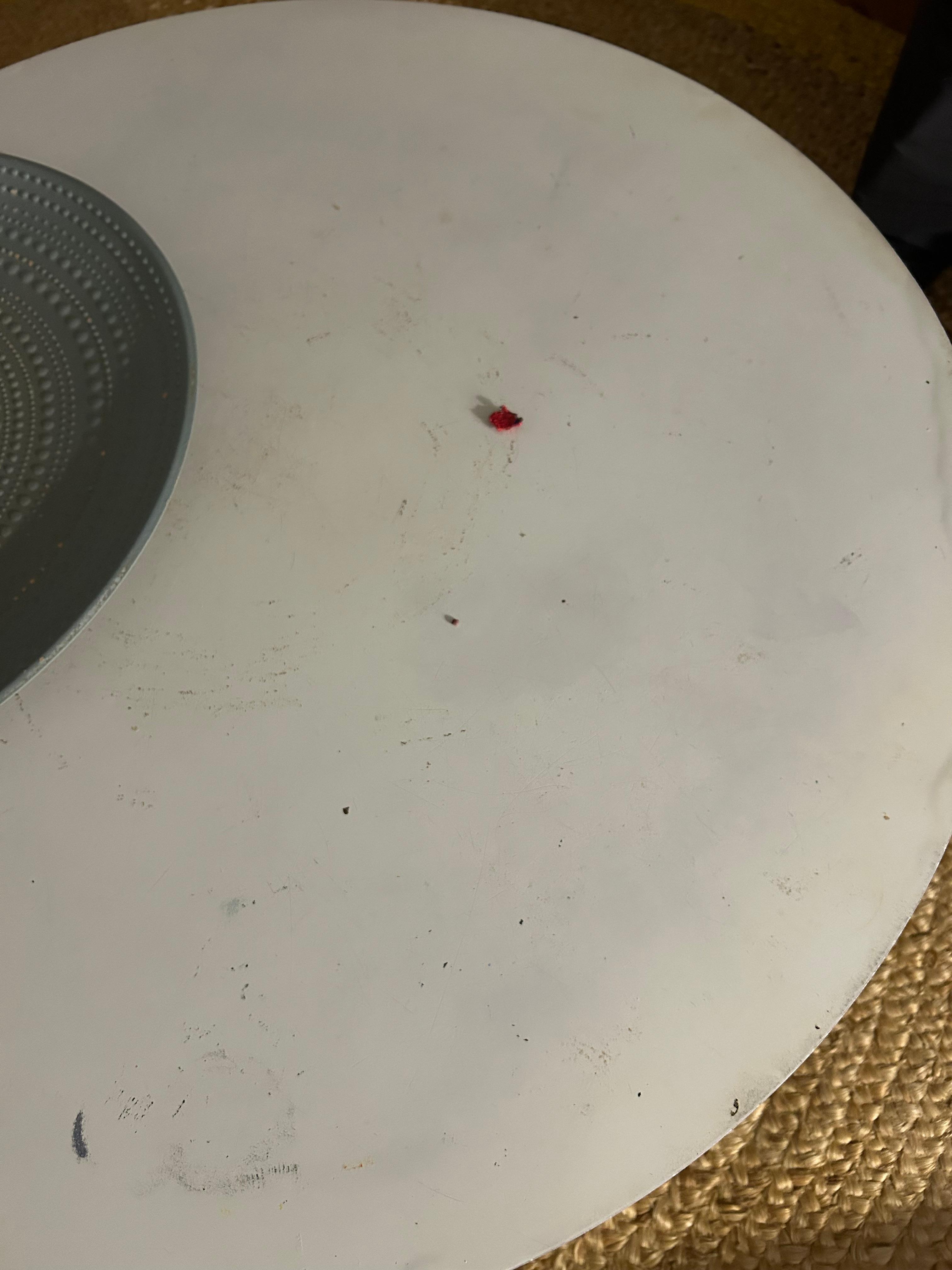 Very dirty coffee table 