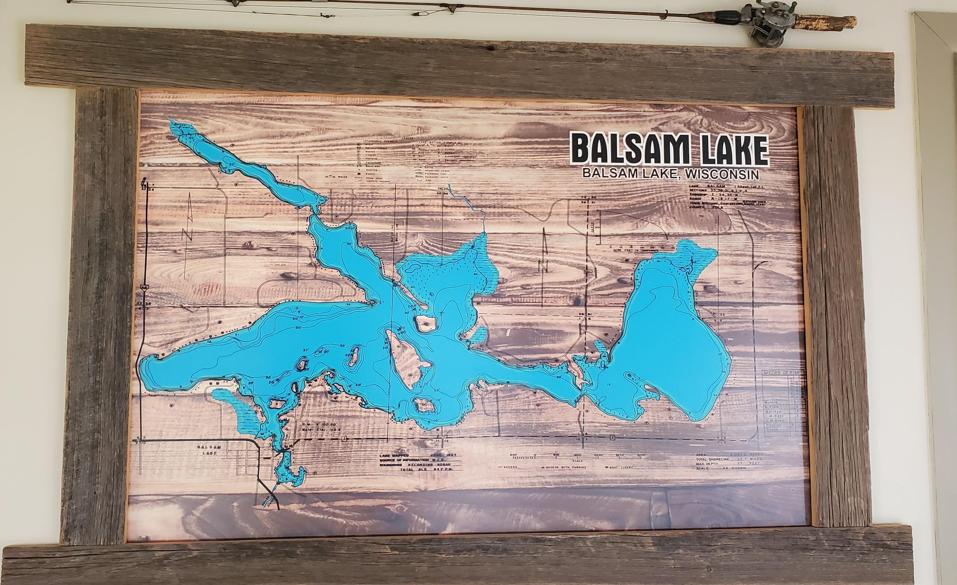 Balsam Lake
Picture in the Sunroom