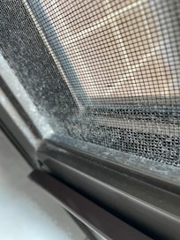 Dirty window frames