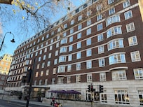 Hotel overlooking Tavistock Square
