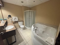 Bain à remous et douche