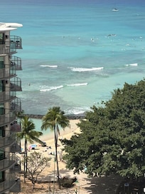 View from 16th floor corner room you have 2 buildings in front of you