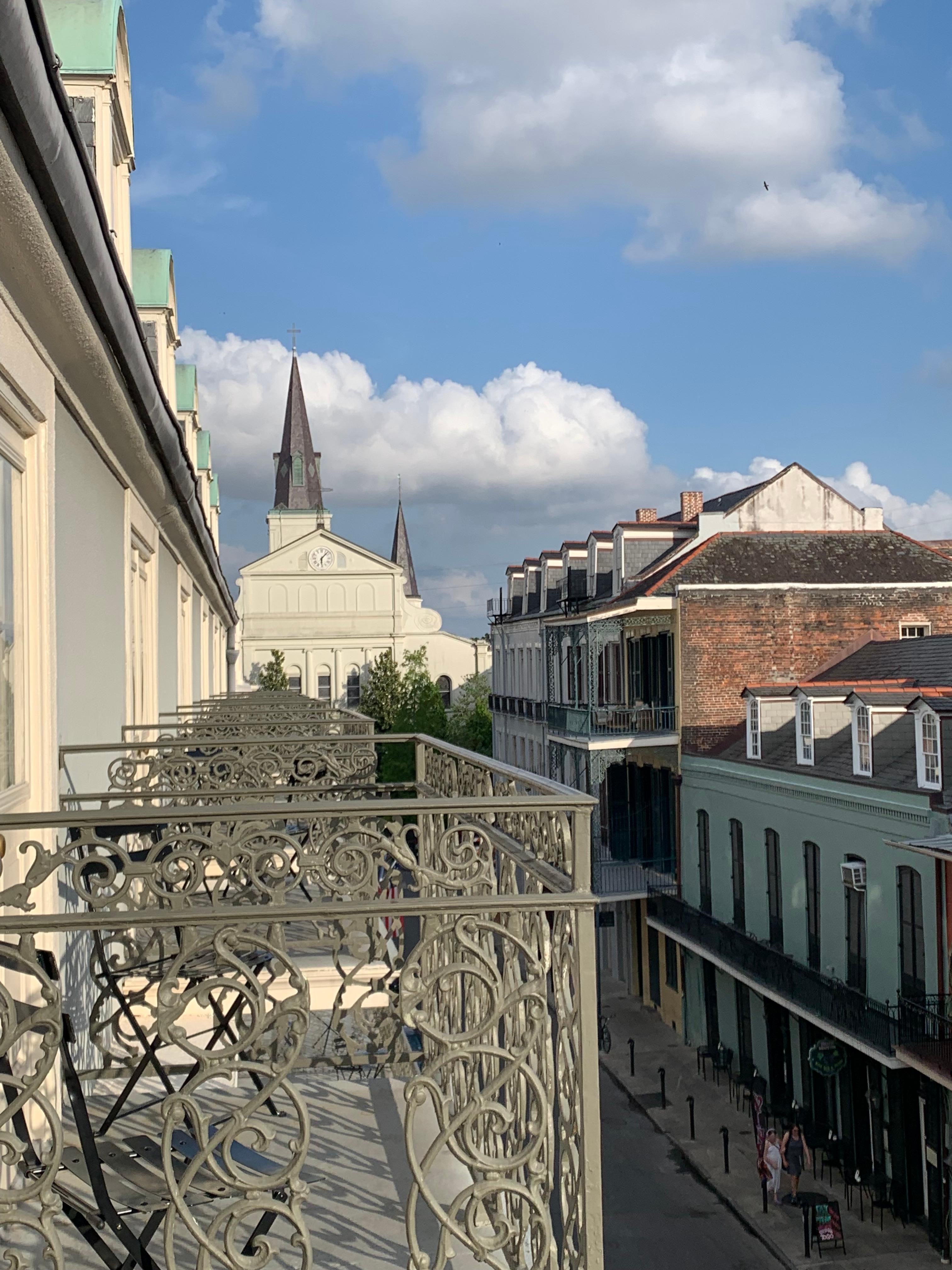 Beautiful view from our balcony