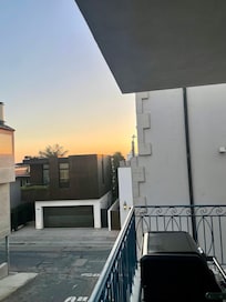 Beautiful sunsets from the porch. Unfortunately the photo doesn’t convey the sound of the ocean.