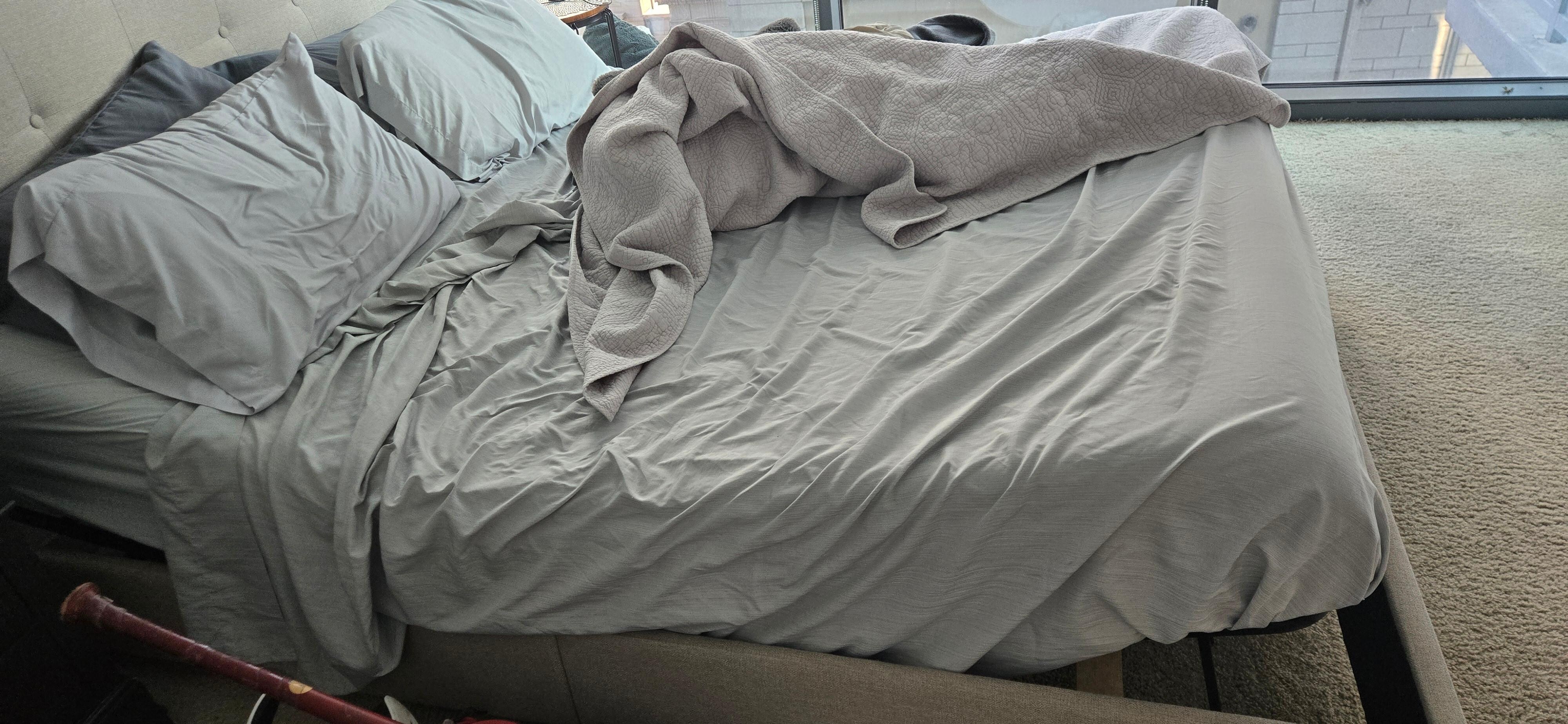 Broken bedframe