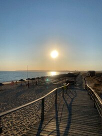 Nearby beach