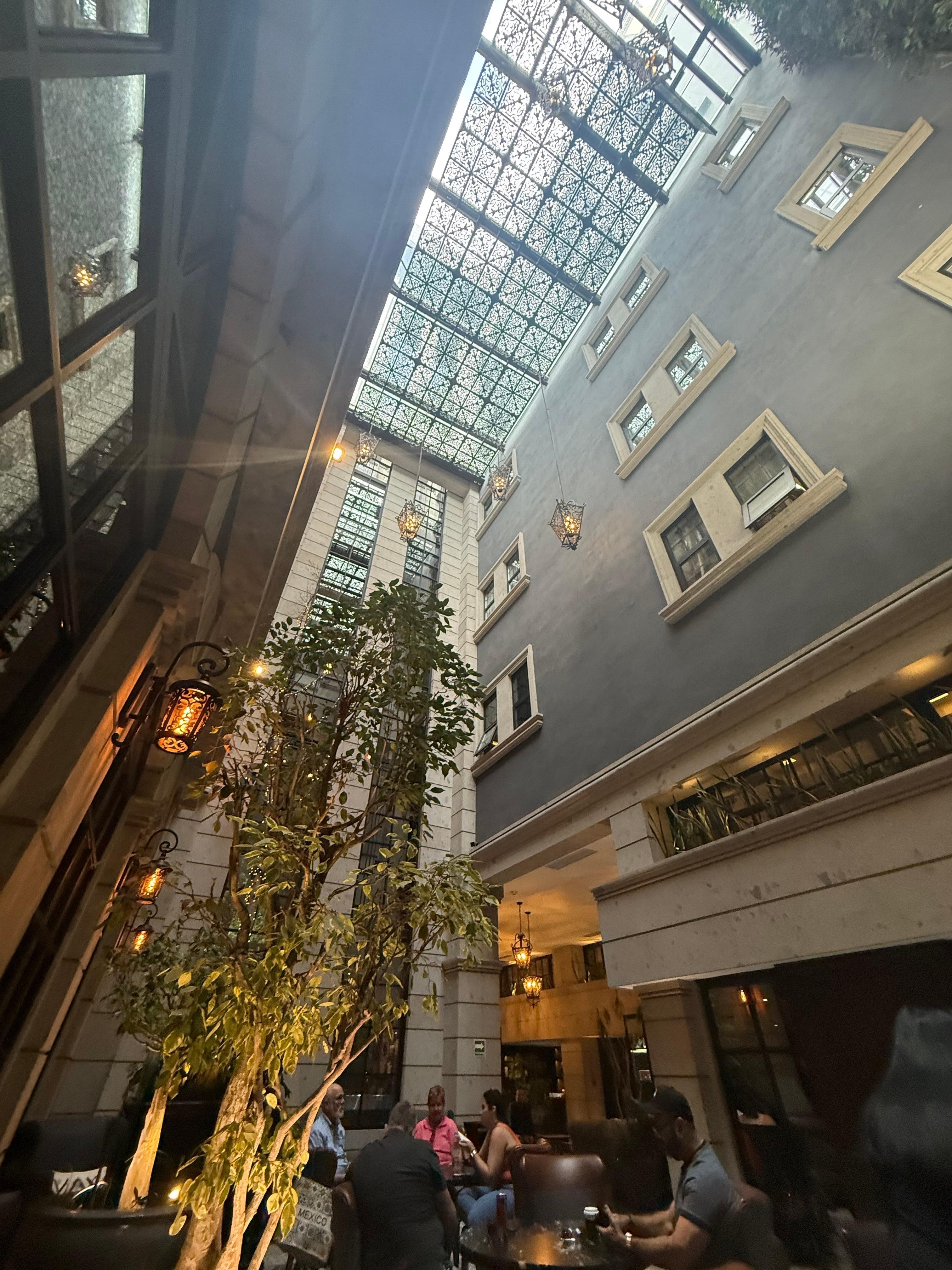 View from the lobby