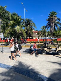 View of front of hotel
